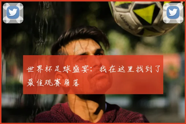 世界杯足球盛宴:我在这里找到了最佳观赛角落